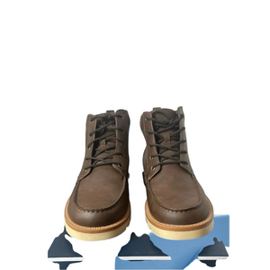 Club Room Men's Clifton Lace Up Moc Toe Shoes Brown Size 10